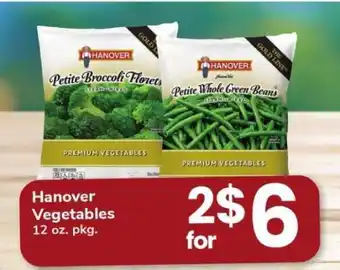 Safeway Hanover Vegetables offer