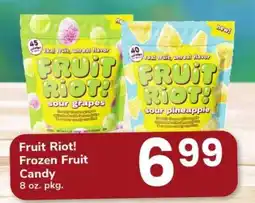 Safeway Fruit Riot! Frozen Fruit Candy offer