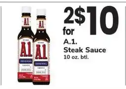 Safeway A. 1. Steak Sauce offer