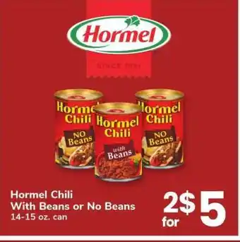 Safeway Hormel Chili offer