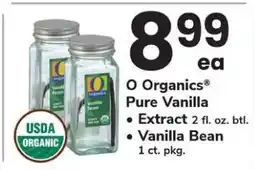 Safeway O Organics Pure Vanilla offer