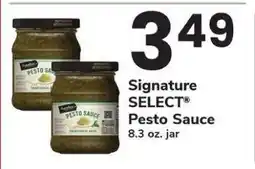Safeway Signature SELECT Pesto Sauce offer