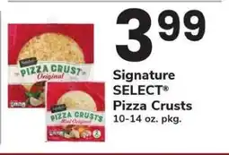 Safeway Signature SELECT Pizza Crusts offer