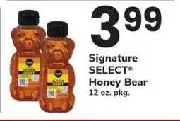 Safeway Signature Select Honey Bear offer