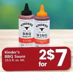 Safeway Kinder's BBQ Sauce offer