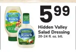 Safeway Hidden Valley Salad Dressing offer