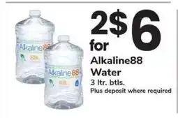 Safeway ALKALINE88 WATER offer