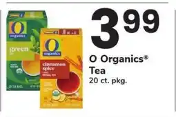 Safeway O Organics Tea offer