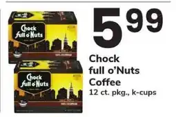 Safeway Chock Full o'Nuts Coffee offer