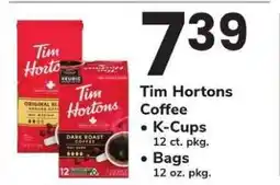 Safeway Tim Hortons Coffee offer