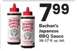 Safeway Bachan's Japanese BBQ Sauce offer