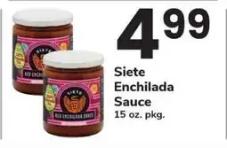 Safeway Siete Enchilada Sauce offer