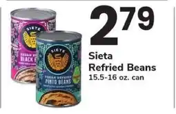 Safeway Sieta Refried Beans offer