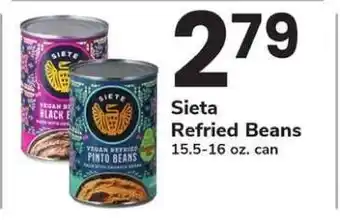Safeway Sieta Refried Beans offer