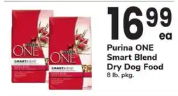 Safeway Purina ONE Smart Blend Dry Dog Food offer