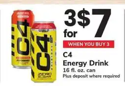Safeway C4 Energy Drink offer
