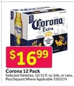Stop&Shop Corona 12 Pack offer