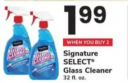 Safeway Signature Select Glass Cleaner offer