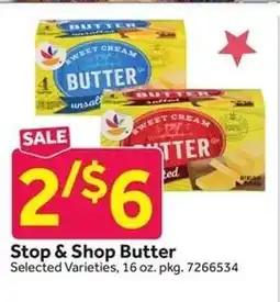 Stop&Shop Stop & Shop Butter offer
