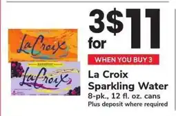 Safeway La Croix Sparkling Water offer