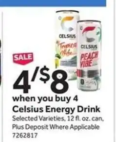 Stop&Shop Celsius Energy Drink offer