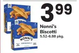 Safeway Nonni’s Biscotti offer