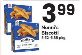 Safeway Nonni’s Biscotti offer