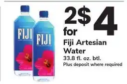 Safeway FIJI Artesian Water offer