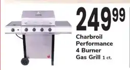Safeway Charbroil Performance 4 Burner Gas Grill offer