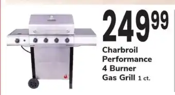 Safeway Charbroil Performance 4 Burner Gas Grill offer