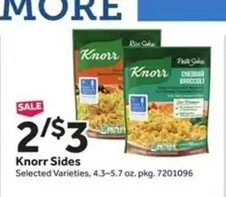 Stop&Shop Knorr Sides offer