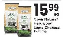 Safeway Open Nature Hardwood Lump Charcoal offer