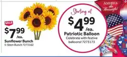 Stop&Shop Sunflower Bunch offer