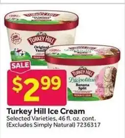 Stop&Shop Turkey Hill Ice Cream offer