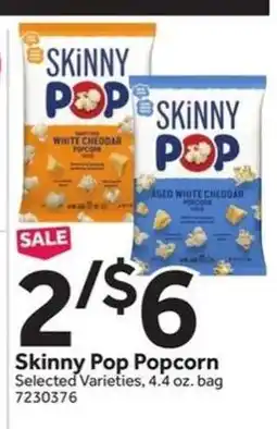 Stop&Shop Skinny Pop Popcorn offer