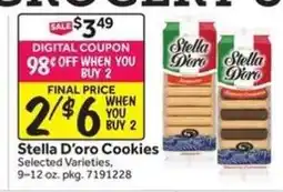 Stop&Shop Stella D'oro Cookies offer