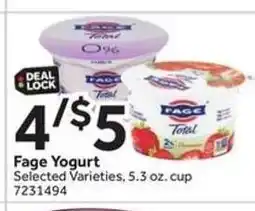 Stop&Shop Fage Yogurt offer