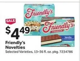 Stop&Shop Friendly's Novelties offer