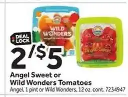 Stop&Shop Angel Sweet or Wild Wonders Tomatoes offer