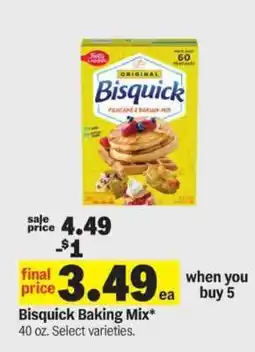 Meijer Bisquick Baking Mix offer