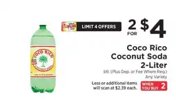 ShopRite Coco Rico Coconut Soda offer