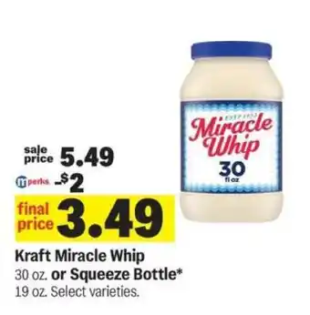 Meijer Kraft Miracle Whip offer