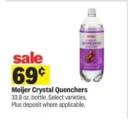 Meijer Meijer Crystal Quenchers offer
