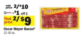 Meijer Oscar Mayer Bacon offer