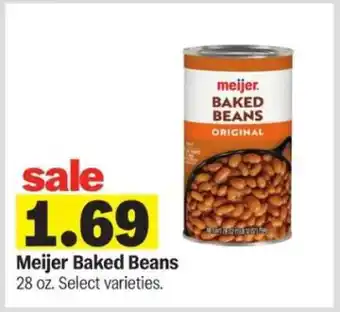 Meijer Meijer Baked Beans offer