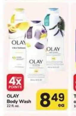 Safeway Olay Body Wash offer