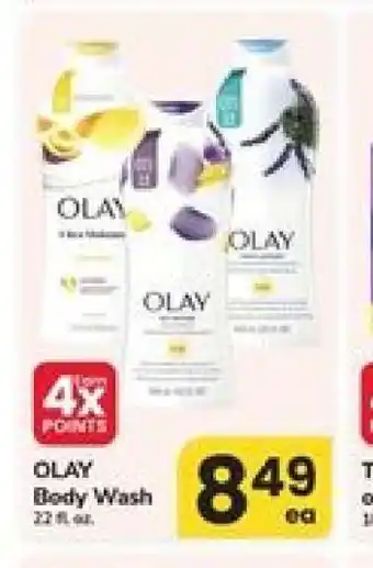 Safeway Olay Body Wash offer