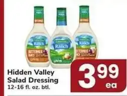 Safeway Hidden Valley Salad Dressing offer