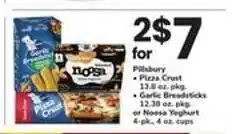 Safeway Pillsbury Pizza Crust or Garlic Breadsticks or Noosa Yoghurt offer