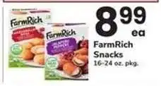 Safeway FarmRich Snacks offer